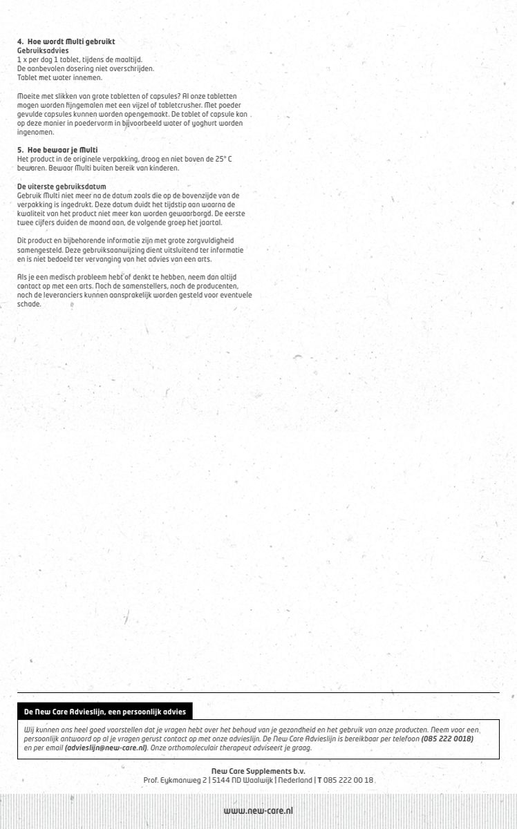 Multi Tabletten afbeelding van document #2, instructions