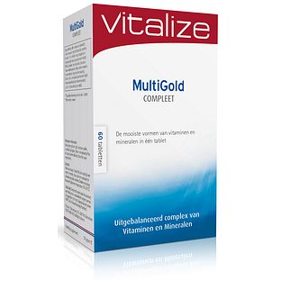 Vitalize Multigold Compleet Tabletten 60TB Vitalize Multigold Compleet Tabletten 60TB