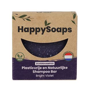 HappySoaps Shampoo Bar Violet 70GR