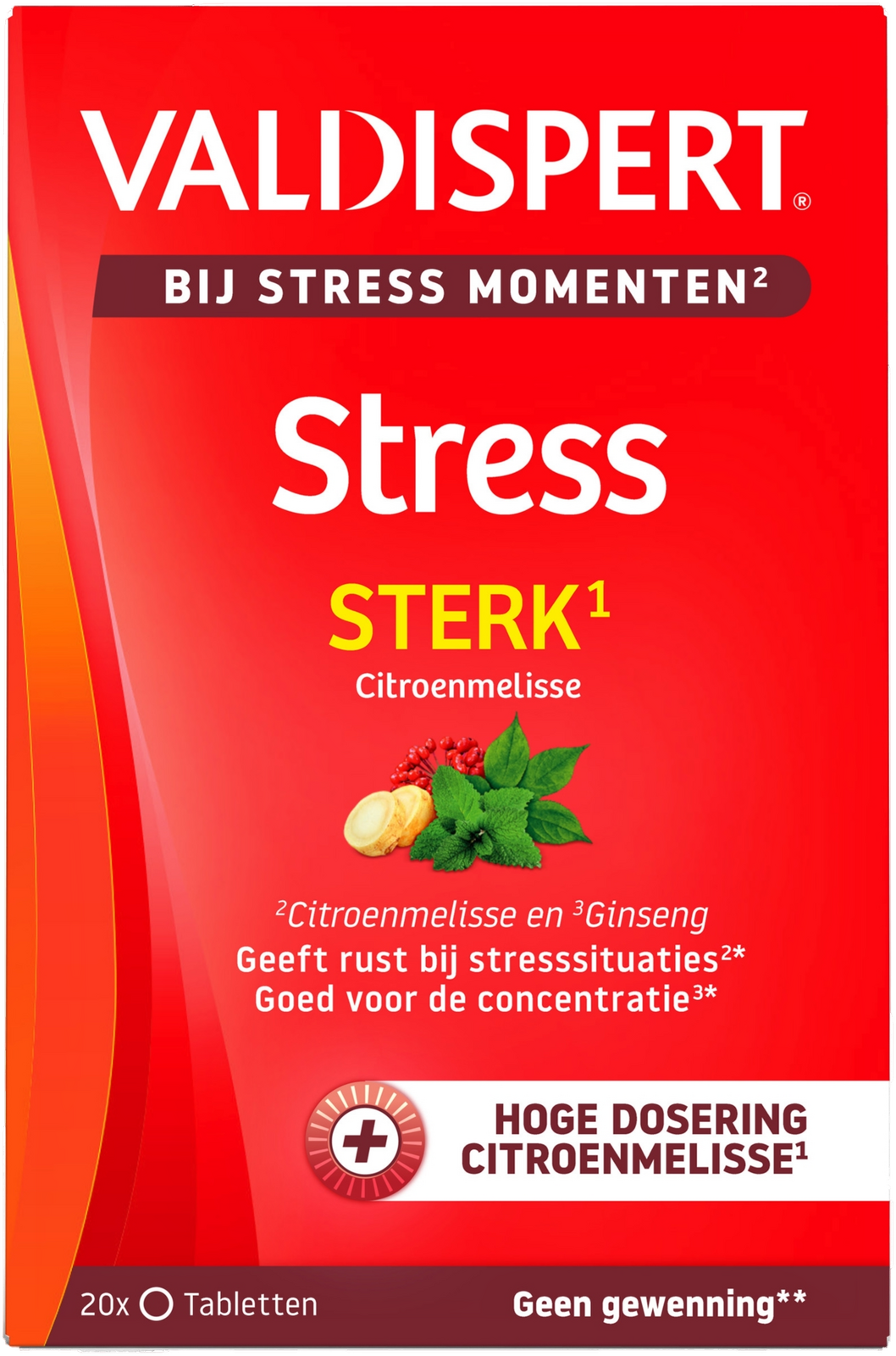 Valdispert Stress Sterk Tabletten 20TB