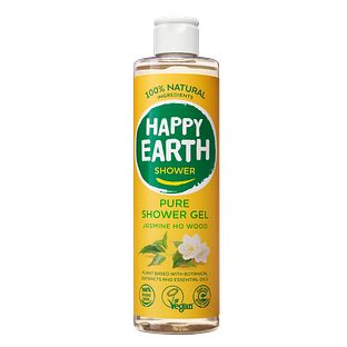 Happy Earth 100% Natural Shower Gel Jasmine Ho Wood 300ML