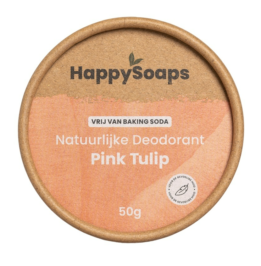 Happysoaps Pink Tulip Deodorant afbeelding 1