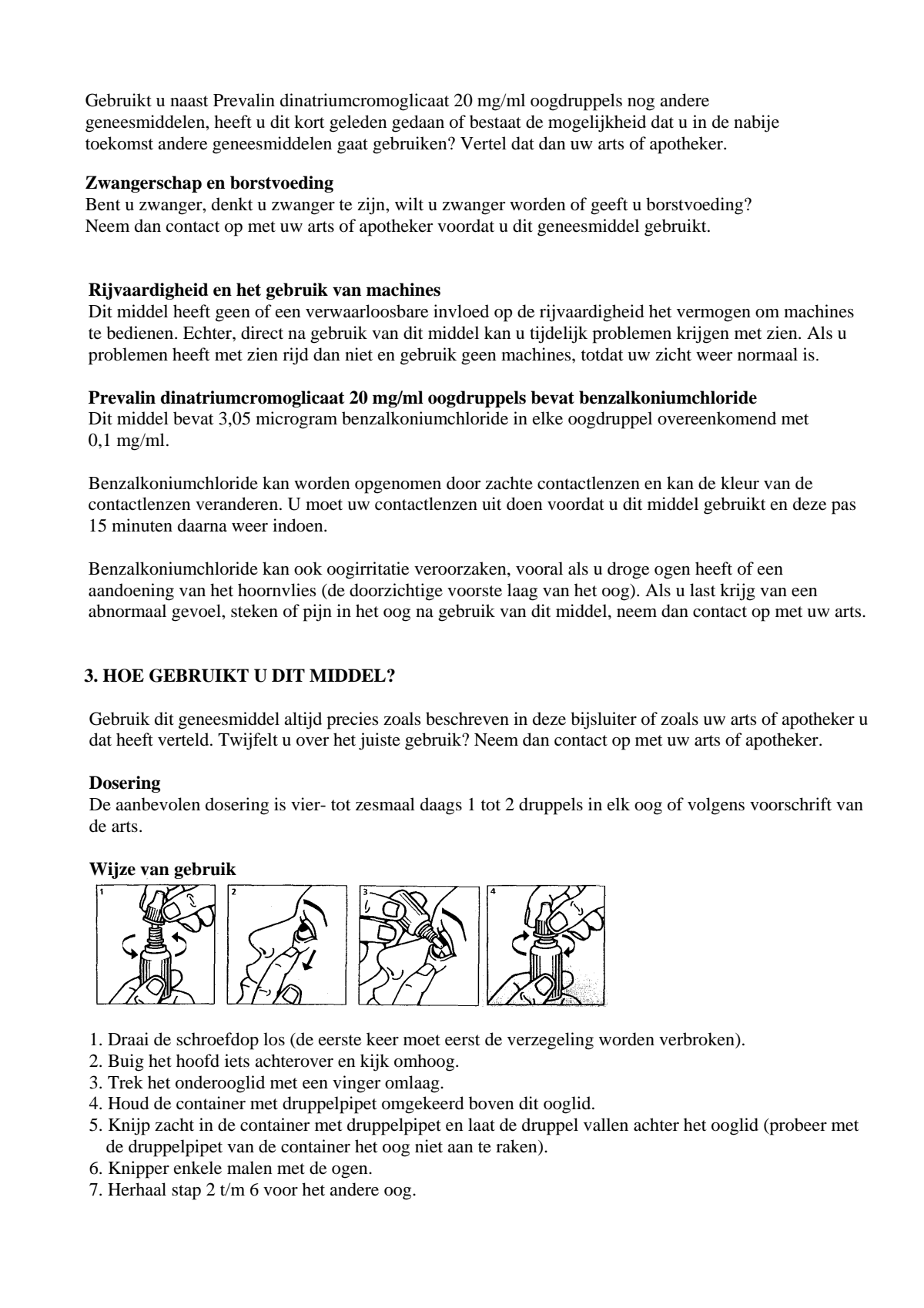 Oogdruppels afbeelding van document #2, leaflet