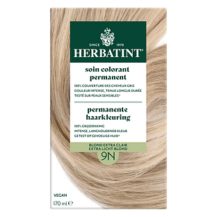 Herbatint Permanente Haarkleuring 9N Extra Lichtblond 170ML
