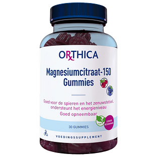 Orthica Magnesiumcitraat 150 Gummies 30ST
