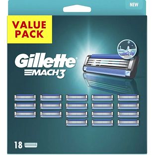 Gillette Mach3 Scheermesjes 18ST