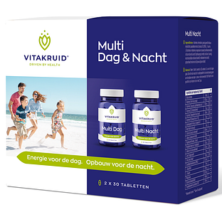 Vitakruid Multi Dag & Nacht HD 100% Vegan 2 x 30 60TB
