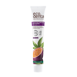 Ecodenta Organic Whitening Toothpaste Passion Fruit 75ML Ecodenta Organic Whitening Toothpaste Passion Fruit 75ML