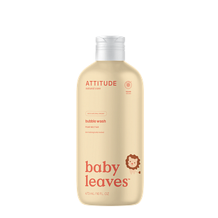 Attitude Baby Leaves Bubble Wash 473ML