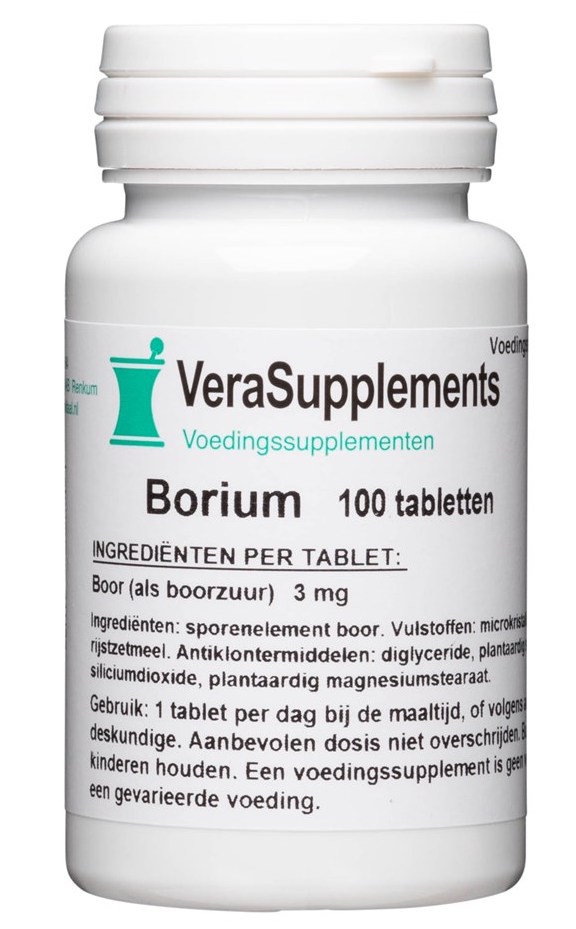 VeraSupplements Borium 3mg Tabletten