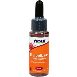 NOW E Vloeibaar D-alfa Tocoferol 30ML