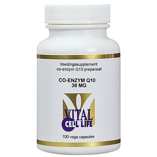 Vital Cell Life Co-Enzym Q10 30mg Capsules 100CP Vital Cell Life Co-Enzym Q10 30mg Capsules 100CP