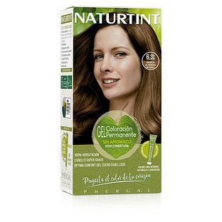 Naturtint Permanente Haarkleuring 6.31 Diep Amandel Bruin 150ML Naturtint Permanente Haarkleuring 6.31 Diep Amandel Bruin 150ML