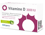 Metagenics Vitamine D 3000 IU Kauwtabletten 168KTB
