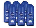 Nivea Protect & Care Roll-on Voordeelverpakking 6x50ML