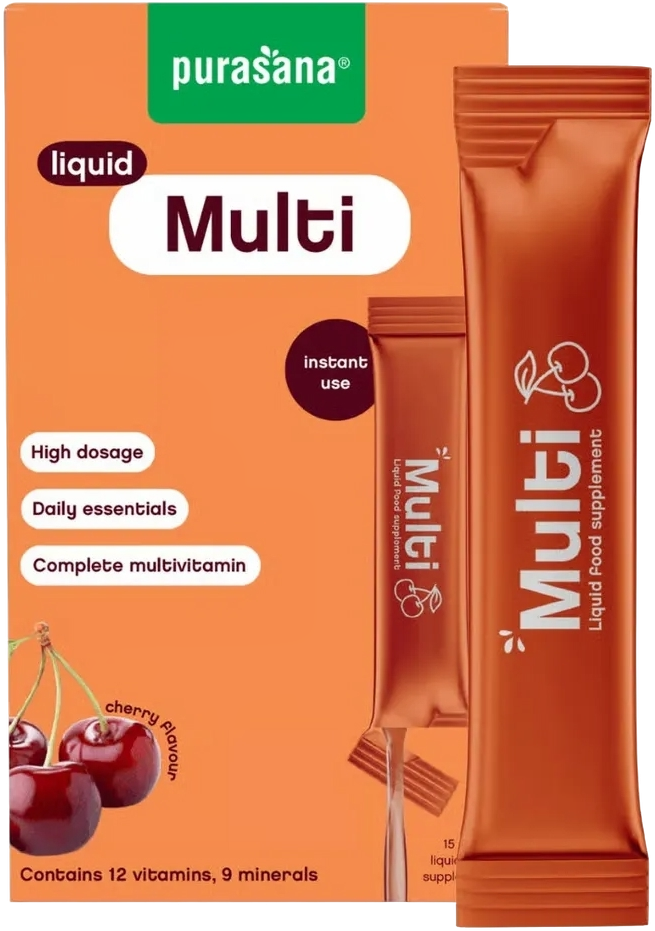 Purasana Multivitamine Liquid Gel Sticks 150ML