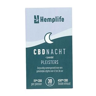 Hemplife CBD Nacht Pleisters 30ST