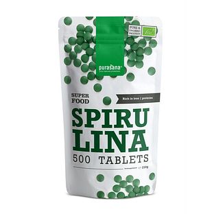 Purasana Vegan Spirulina Tabletten 500TB