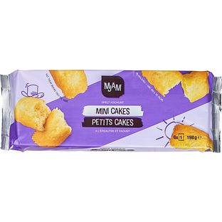 Mjam Mini Cakes Naturel 198GR