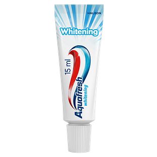 Aquafresh Whitening Mini Tandpasta Reisformaat - voor wittere tanden 15ML Aquafresh Whitening Mini Tandpasta Reisformaat - voor wittere tanden 15ML