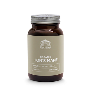 Mattisson HealthStyle Lion's Mane 400mg Capsules 60VCP
