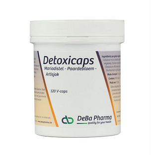 DeBa Pharma Detoxicaps Capsules 120VCP