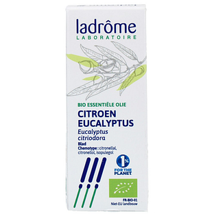 Ladrôme Citroen Eucalyptus Olie Bio 10ML