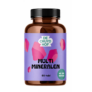 Cruydhof Multi Mineralen Tabletten 60TB