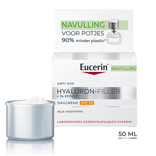 Eucerin Hyaluron-Filler + 3x Effect Dagcrème SPF 30 Navulling 50ML