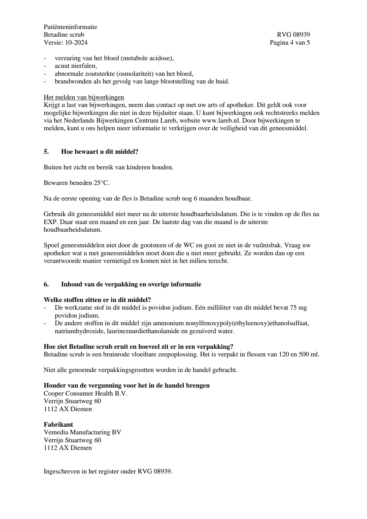 Scrub afbeelding van document #4, leaflet