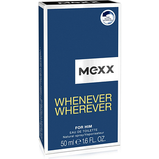 Mexx Whenever Wherever For Him Eau de Toilette 50ML