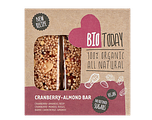 BioToday Cranberry-Almond Bar 75GR