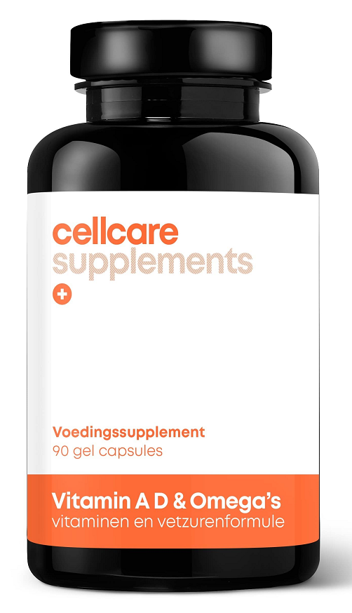CellCare Vitamin A D & Omega's Capsules 90st afbeelding