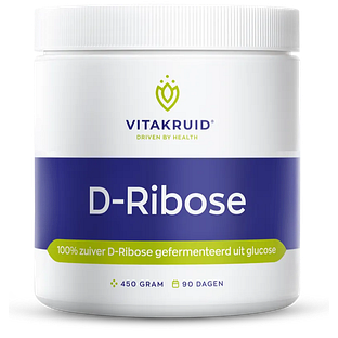 Vitakruid D-Ribose Poeder 450GR Vitakruid D-Ribose Poeder 450GR