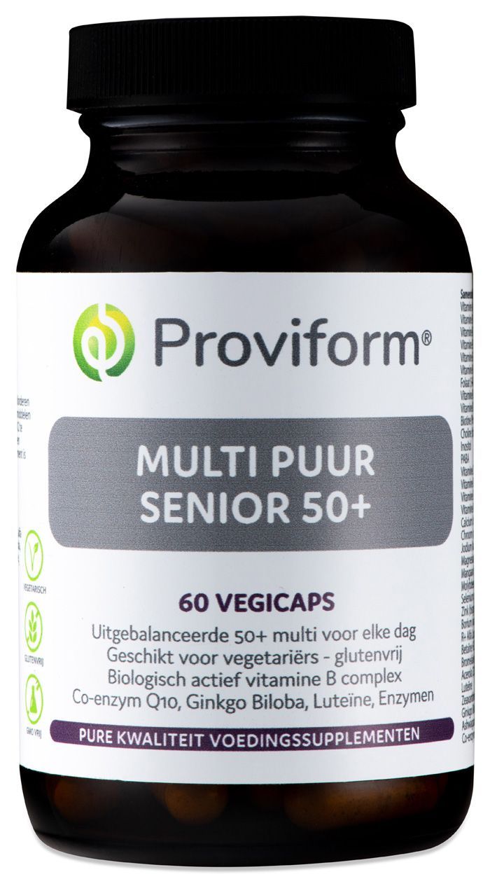 Proviform Multi Puur Senior 50+ Vegicaps 60VCP