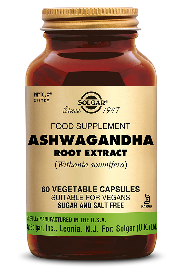 Solgar Ashwagandha Root Extract Vegicaps 60VCP