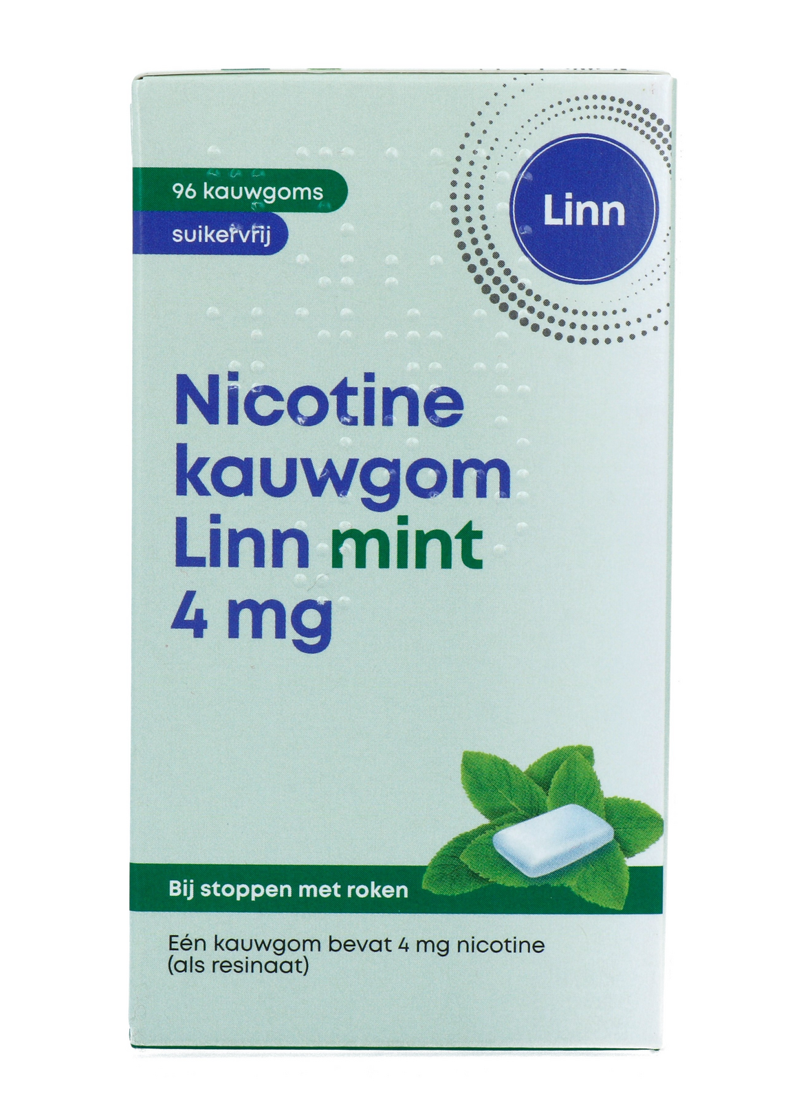 Linn Nicotine Kauwgom Mint 4mg afbeelding