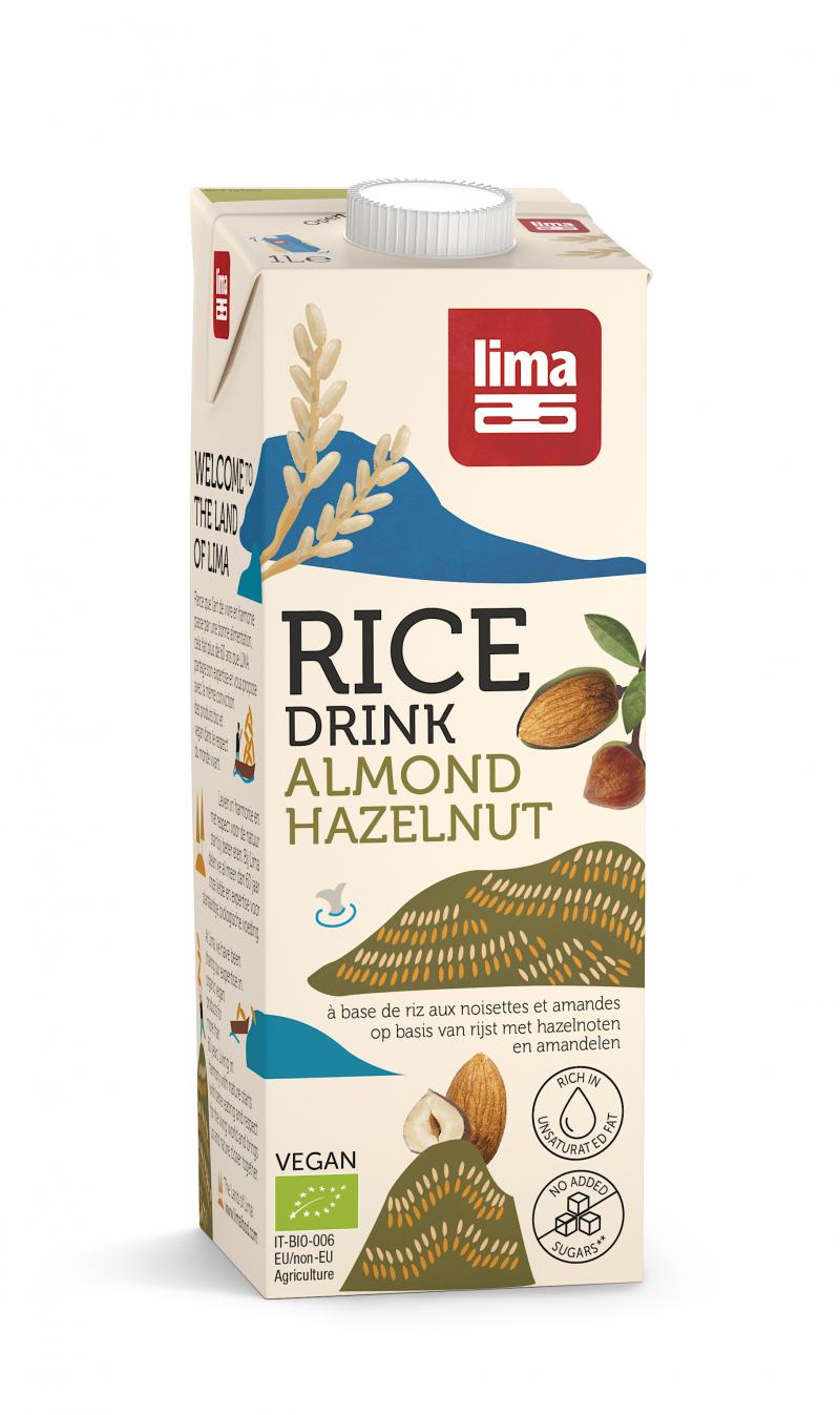 Lima Rijstdrink Hazelnoot Amandel afbeelding