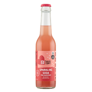 BioToday Sparkling Soda Pink Grapefruit 275ML