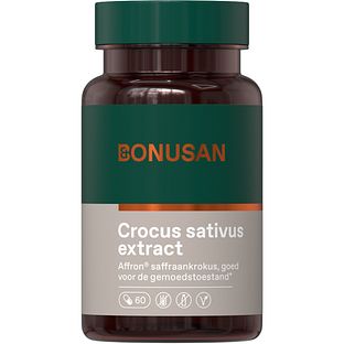 Bonusan Crocus Sativus Extract Capsules 60CP Bonusan Crocus Sativus Extract Capsules 60CP