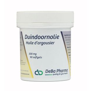 DeBa Pharma Duindoornolie Softgels 90SG DeBa Pharma Duindoornolie Softgels 90SG