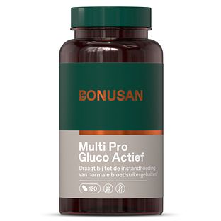 Bonusan Multi Pro Gluco Actief Tabletten 120TB Bonusan Multi Pro Gluco Actief Tabletten 120TB