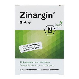 Nutriphyt Zinargin Tabletten 60TB