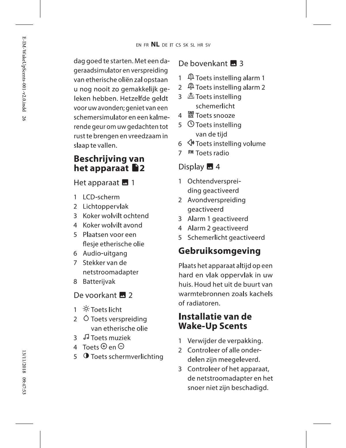 Wake-Up Light Scents afbeelding van document #7, instructions