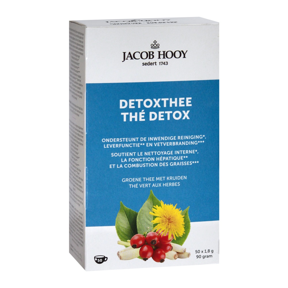 Jacob Hooy Detox Theezakjes afbeelding