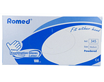 Romed Latex Handschoenen Medium 100ST