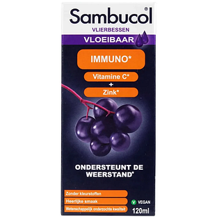 Sambucol Immuno Vloeibaar 120ML Sambucol Immuno Vloeibaar 120ML