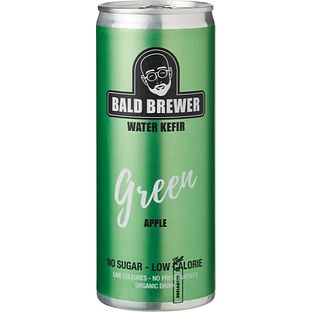 Bald Brewer Water Kefir Green Apple 250ML