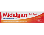 Midalgan 4-in-1 Gel met Ibuprofen 5% 100GR