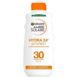 Garnier Ambre Solaire Hydra 24h Protect SPF30 Zonnemelk 175ML Garnier Ambre Solaire Hydra 24h Protect SPF30 Zonnemelk 175ML